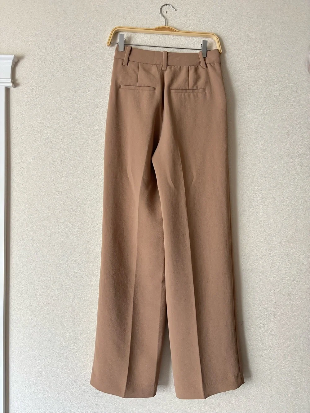 Wilfred Aritzia The Effortless Pant Crepette High-waisted Wide-leg Trousers 2